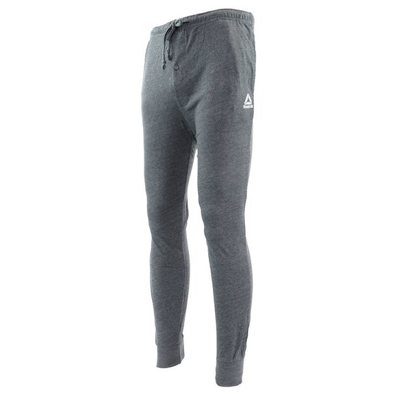 Reebok NWT Knit Gray Jogger Loungewear Pants M - Picture 1 of 2